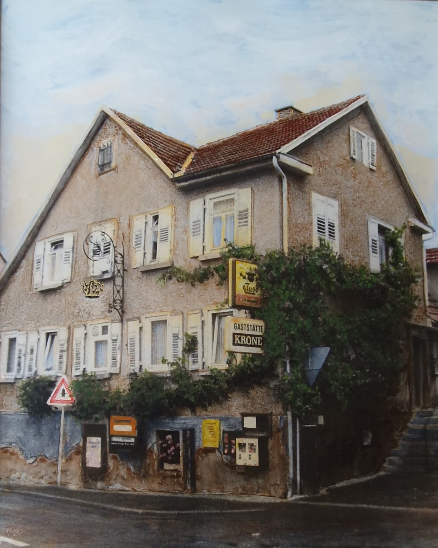 Die erste »Krone« – das ursprüngliche Gasthaus mit Bäckerei